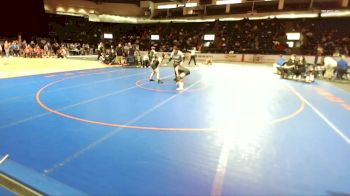 Girls 125 lbs Champ. Round 1 - Jayla Cunningham, Kentlake (Girls) vs Frances Rush, Auburn (Girls)