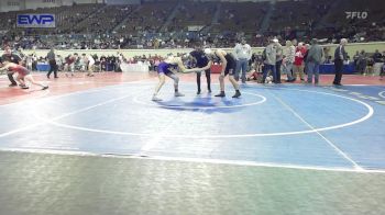 123 lbs Quarterfinal - Gage Backus, Blackwell vs Javon Freeman, Bristow