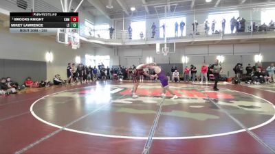 285 lbs Champ. Round 2 - Brooks Knight, Kamiakin vs Mikey Lawrence, Lake Stevens