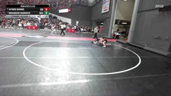 95 lbs Champ. Round 2 - Branson Burwitz, Team Nazar Training Center vs Ayden Ewing, Richland Center Youth Wrestling