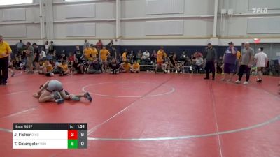 108 lbs Pools - Justuce Fisher, Ohio Gold vs Titus Colangelo, Front Royal W.C.