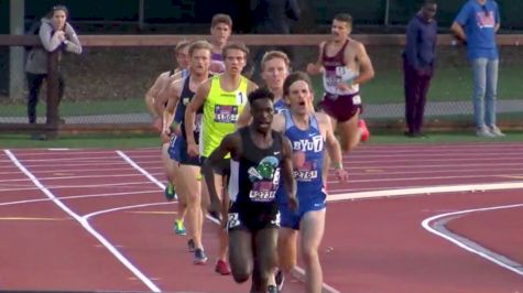 Men's 3k Steeplechase, Heat 2 - Tulane's Emmanuel Rotich 8:40 FTW!