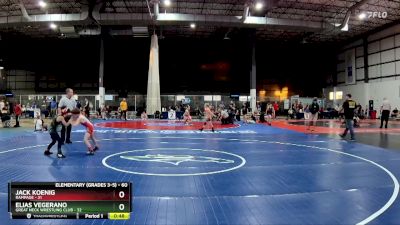 60 lbs Semifinal - Jack Koenig, Rampage vs Elias Vegerano, Great Neck Wrestling Club