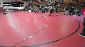 175 lbs 1st Place Match - Thomas DeBoer, Poway vs Quinn Mosch, Poway