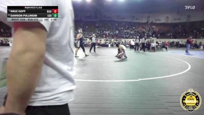 B3A-215 lbs Quarterfinal - Dawson Fullingim, Lincoln Christian vs Kruz Goff, Blackwell