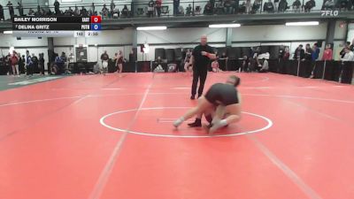 185 lbs Round Of 16 - Bailey Morrison, East Rochester vs Delina Gritz, Putnam