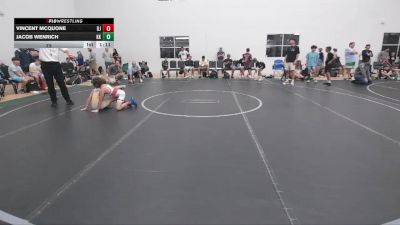 72 lbs Round 3 - Vincent Mcquone, Dirty Jersey vs Jacob Wenrich, Keystone Krush