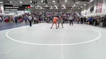 Boys 285 lbs Cons. Semi - Ricky Gaoteote, Saint Francis Boys vs Nicholas Studley, Los Gatos Boys