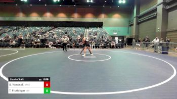 149 lbs Consi Of 8 #1 - Sean Yamasaki, San Francisco vs Tanner Frothinger, Utah Valley