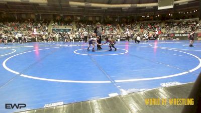 67 lbs Round Of 64 - Lamario Ramsey JR., Del City Little League Wrestling vs Ryker Johnson, NBWA