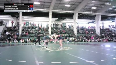 145 lbs Champ. Round 2 - Leighna Prater, Hiram College vs Gennaveve Matt, Tiffin University