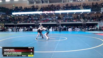 125 lbs Champ. Round 1 - Conor Doty, Unalakleet Schools vs Nicholas Marchione, Redington Sr. Jr/Sr High School