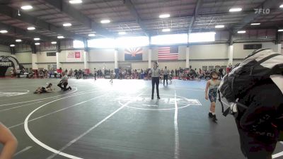 61 lbs Quarterfinal - Julian Campos, Monster Garage vs Gabriel Myers, LV Bear WC