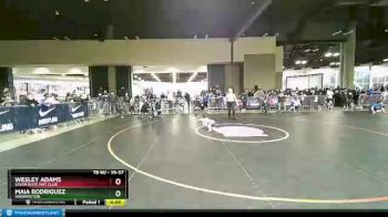 35 lbs Round 1 - Maia Rodriguez, Washington vs Wesley Adams, Salem Elite Mat Club