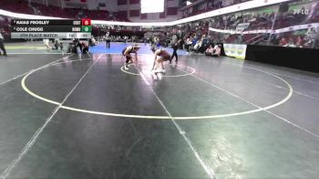 138 lbs 5th Place Match - Kaias Frogley, Centennial vs Cole Chugg, Rocky Mountain
