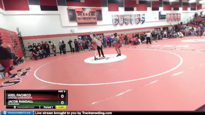 215 lbs Cons. Semi - Axel Pacheco, Cascade Leavenworth vs Jacob Randall, Okanogan