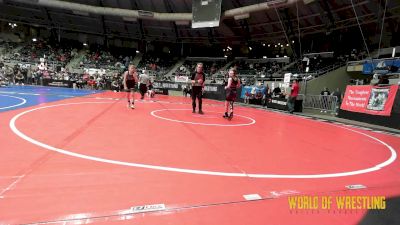 80 lbs Round Of 32 - Logan Young, Wentzville Wrestling Federation vs Cade Ruckle, GOLDRUSH Academy