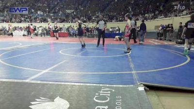 92 lbs Round Of 32 - Tripp Lewis, Davis vs Dax London, Mustang Middle School