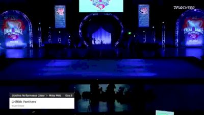 Griffith Panthers - Youth Cheer [2021 Sideline Performance Cheer 1 - Mitey Mite Day 3] 2021 Pop Warner National Cheer & Dance Championship
