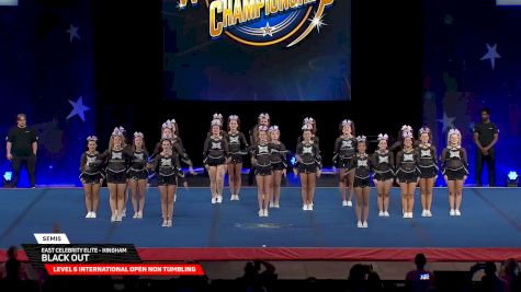 East Celebrity Elite - Hingham - Black Out [2026 L6 International Open Non Tumbling Semis] 2026 The Cheerleading Worlds