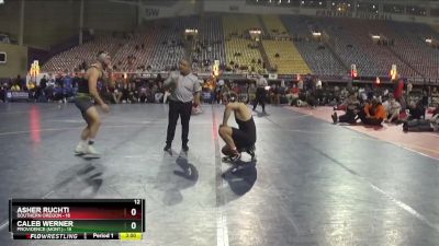 197 lbs 2nd Wrestleback (16 Team) - Caleb Werner, Providence (Mont.) vs Asher Ruchti, Southern Oregon