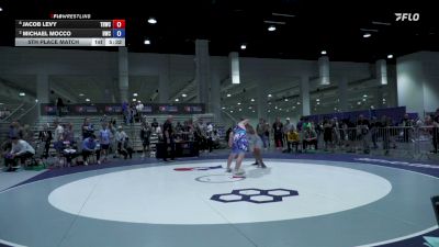 125 kg 5th Place Match - Jacob Levy, Tar Heel Wrestling Club vs Michael Mocco, Hawkeye Wrestling Club