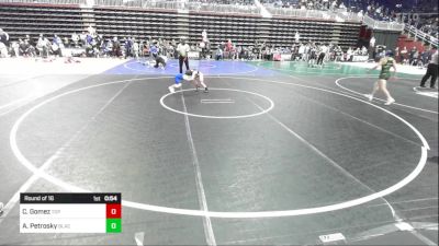 43 lbs Round Of 16 - Carter Gomez, Top Of The Rock WC vs Augustus Petrosky, Black Fox Wr Ac