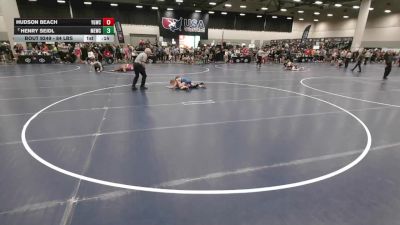 84 lbs Semis - Hudson Beach, Young Guns Wrestling Club vs Henry Seidl, MN Elite Wrestling Club