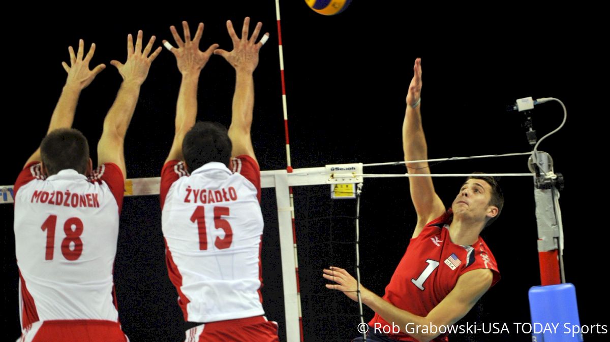 U.S. Men Set FIVB Volleyball Nations League Roster