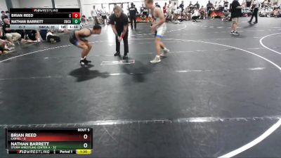 150 lbs Round 3 (4 Team) - Nathan Barrett, Storm Wrestling Center A vs Brian Reed, Cartel