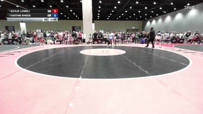 110 lbs Cons. Semis - Sicilie Lomeli, Shelton Wrestling Academy vs Farynn Rhees, Greater Heights Wrestling