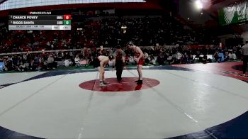 4A 106 lbs Cons. Round 3 - Chance Povey, American Falls vs Riggs Banta, South Fremont