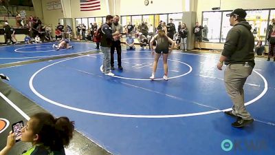 126 lbs Semifinal - Tiffany Breshears, Broken Arrow Wrestling Club vs Olivia Clemens, Bentonville Wrestling Club