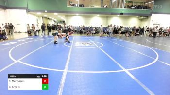 126 lbs Round Of 16 - Seth Mendoza, IL vs Caio Aron, TX