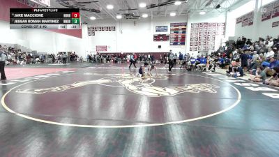 120 lbs Consi Of 8 #2 - Jake Maccione, Nonnewaug vs Jessan Roman Martinez, Windham