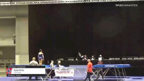 Kylie Ortiz - Individual Trampoline, Full Force - 2021 USA Gymnastics Championships