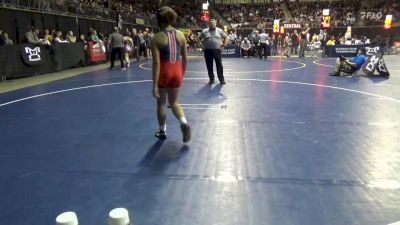 112 lbs Round Of 16 - Aurora Comfort, Meyersdale vs Zaria Phillips, Elizabethtown