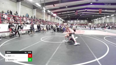 165 lbs Quarterfinal - Jacob Belt, Durango Wrestling Club vs Jacob Spatola, Grindhouse WC