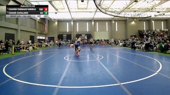 165 lbs Consi Of 4 - Cooper Theriault-Dinielli, Plainville vs Chase Catalano, Xavier