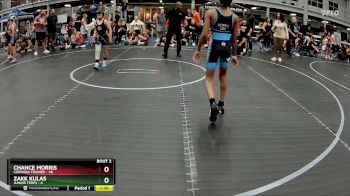 92 lbs Semis (4 Team) - Zakk Kulas, Junior Terps vs Chance Morris, Cordoba Trained