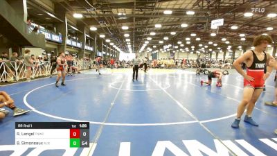 170 lbs Rr Rnd 1 - Ryan Lengel, Team Nauman White vs Braeden Simoneaux, ALIEN UFO