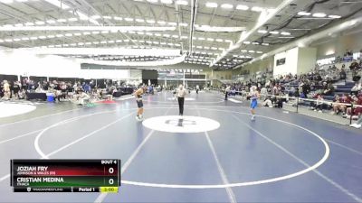 125 lbs Champ. Round 1 - Joziah Fry, Johnson & Wales (RI) vs Cristian Medina, Ithaca