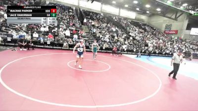 6A 190 lbs Semifinal - Jace Vanorman, Farmington vs Macrae Parker, Herriman