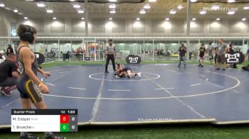 80 lbs Quarterfinal - Merli Cooper, NY Aggressors vs Ty Brueche, Indiana Gold -IN