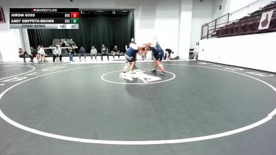 215-285 lbs Consolation - Jordin Goss, Bartlesville High School vs Andy Griffeth-Brown, Bartlesville High School