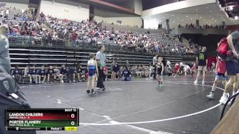 50 lbs Round 5 (6 Team) - Porter Flanery, Team Texas Blue vs Landon Childers, Indiana Gold