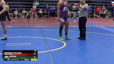 175 lbs Cons. Round 3 - Abel Paxton, Defiance vs Anthony Salazar, Fremont Ross