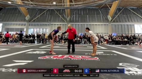 Michaela Murray vs Olivia Authorlee 2025 ADCC Vancouver Open