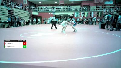 14U - 80/84 Quarters - Ryan Cotton, Elite Athletic Club vs Liam Sheets, Columbia City Wrestling Club