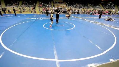 73 lbs Consi Of 4 - Kennedy Scott, Salina Wrestling Club vs Eleora Robertson, Beebe Youth Wrestling